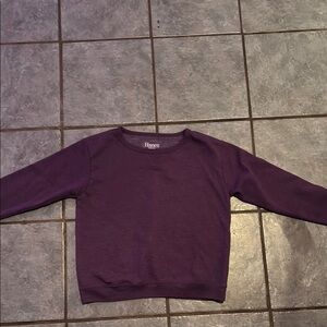 Hanes Purple Sweatshirt